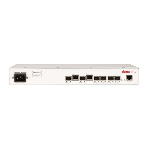 Ciena 3916 AC Standard Installation and operation manual