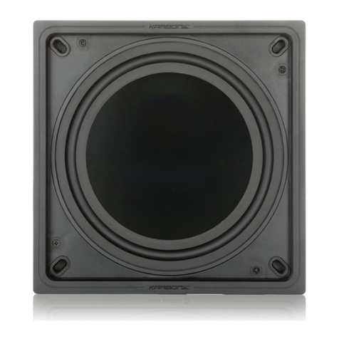 Karbon Audio IWSUB10 manual