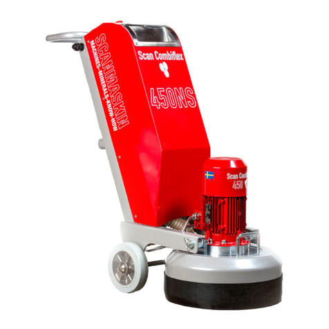 SCANMASKIN Scan Combiflex 450 User manual