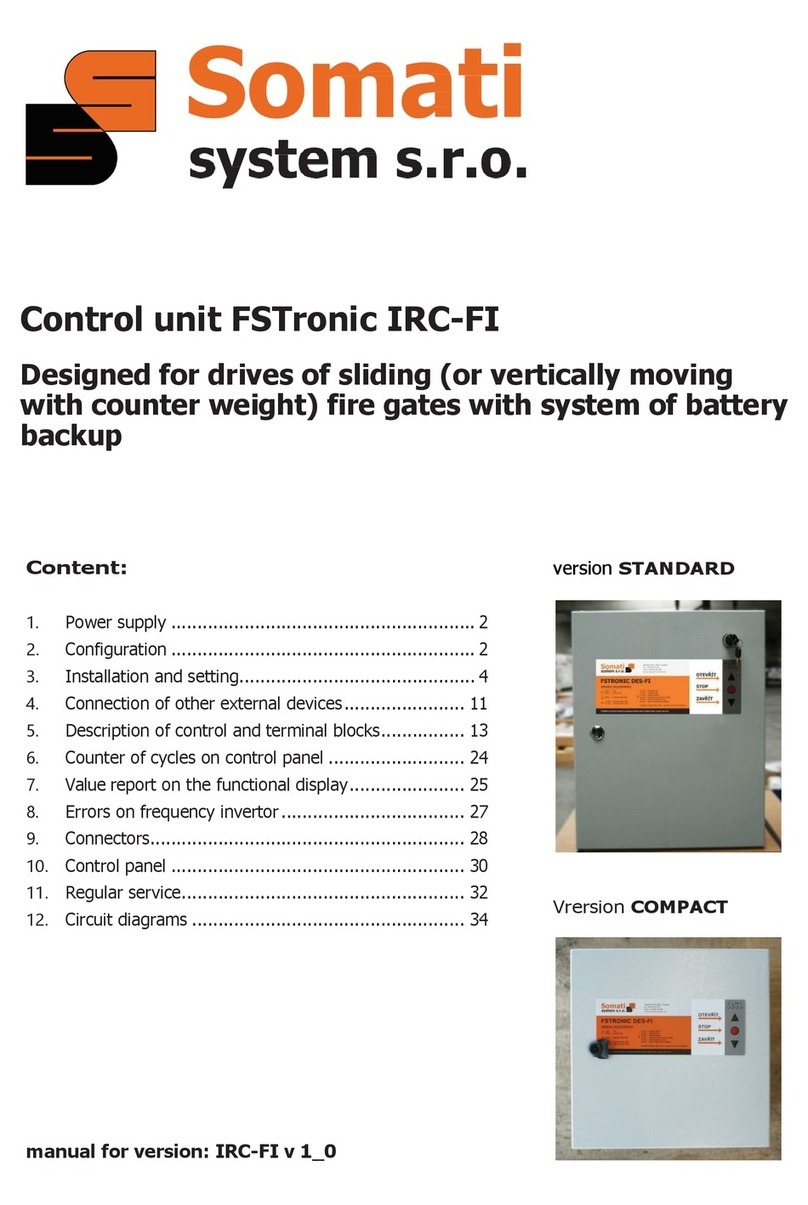 Somati system FSTronic IRC-FI manual