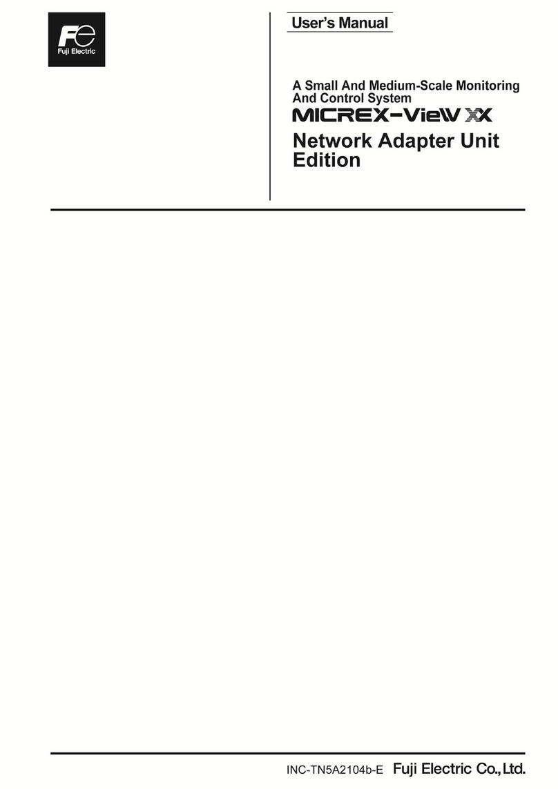 Fuji Electric MICREX-View XX user manual