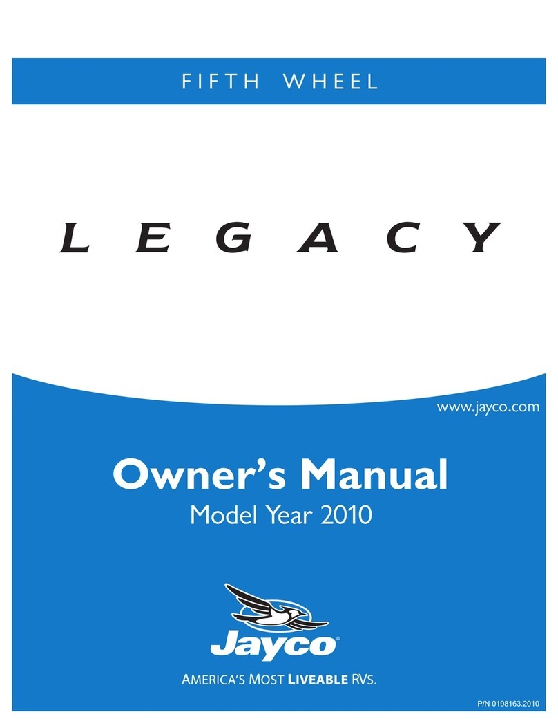 Jayco Legacy Fifth Wheel 2010 User manual