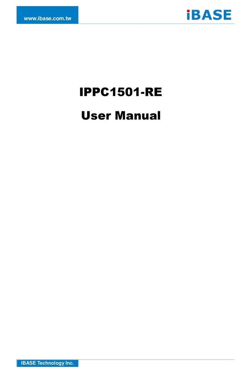 IBASE Technology IPPC1501-RE user manual