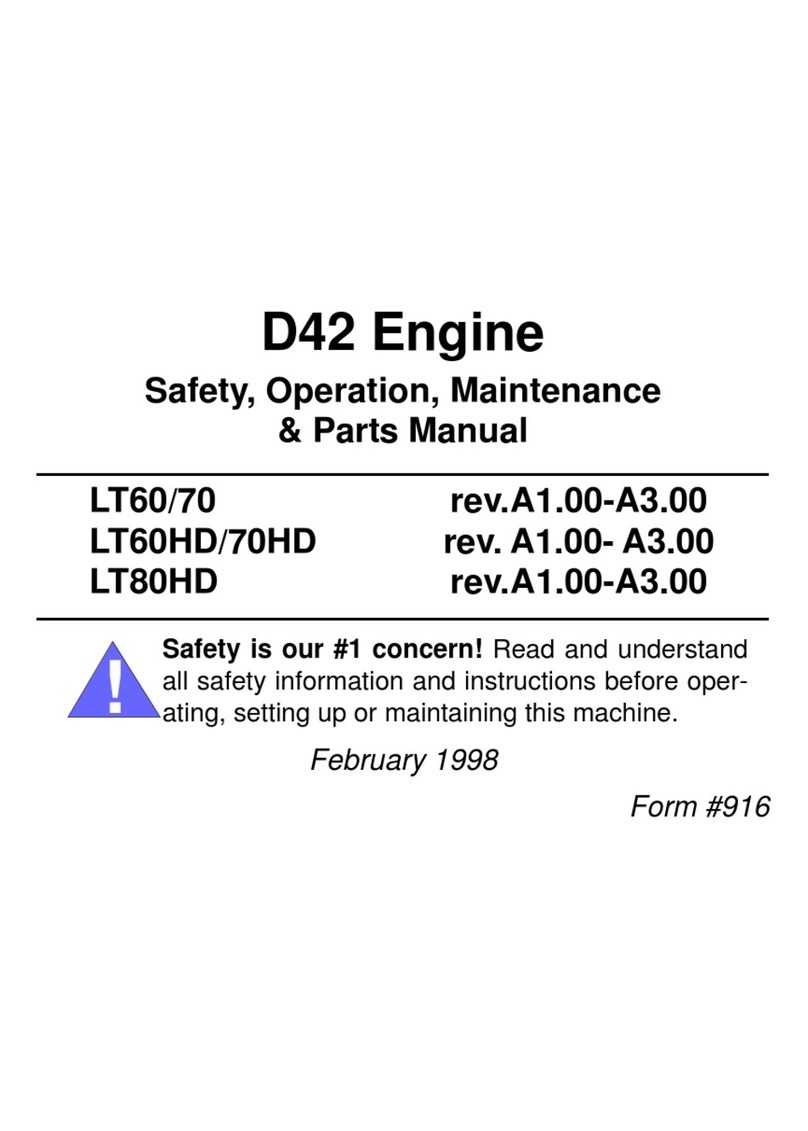 woodmizer D42 Safety, Operation, Maintenance & Parts Manual