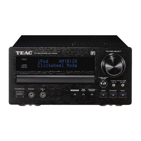 Teac CR-H228i User manual