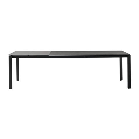 Bonaldo Menu Extending table User manual Bonaldo Menu Extending table User manual