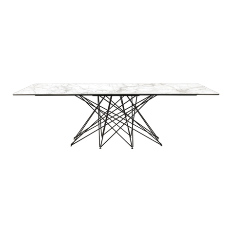 Bonaldo Octa Dining Table User manual Bonaldo Octa Dining Table User manual
