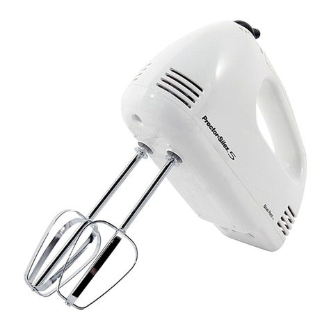 Proctor-Silex Easy Mix 5 speed use & care