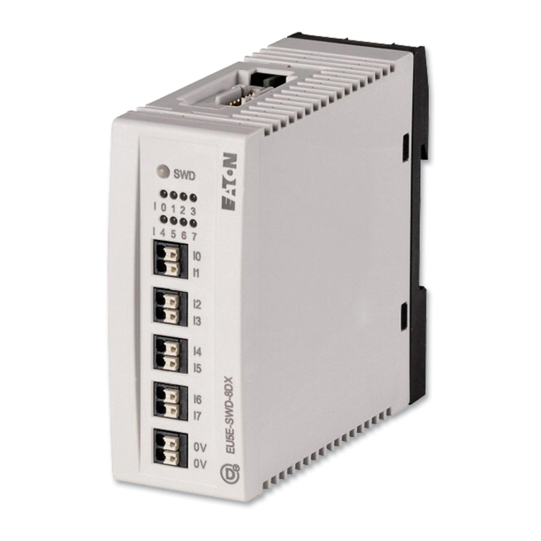 Eaton Moeller EU5E-SWD-8DX Instruction leaflet Eaton Moeller EU5E-SWD-8DX Instruction leaflet