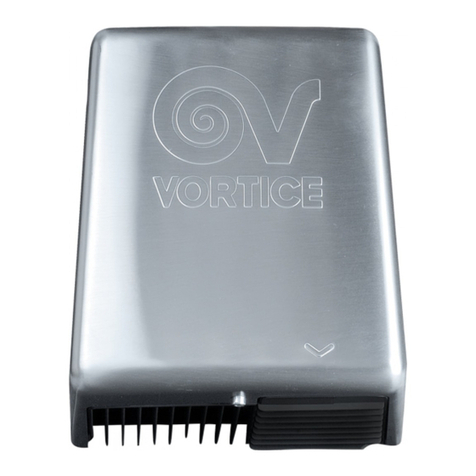 Vortice Optimal Dry User manual