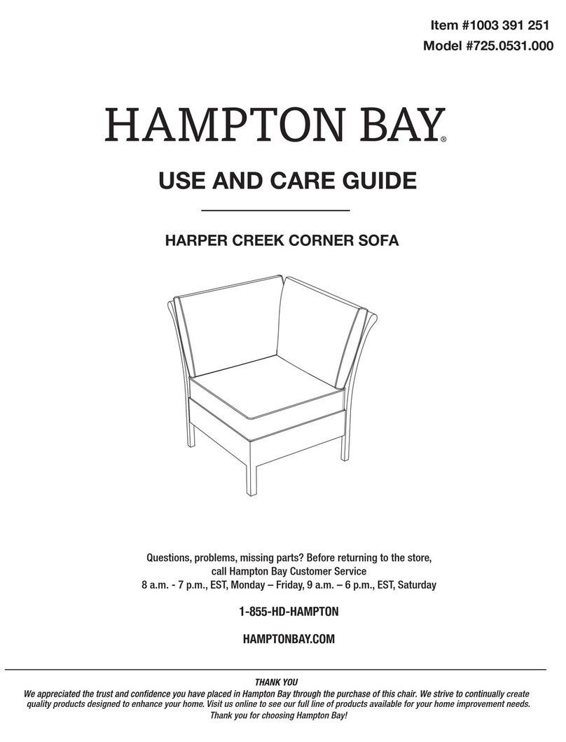 HAMPTON BAY HARPER CREEK 725.0531.000 User manual HAMPTON BAY HARPER CREEK 725.0531.000 User manual