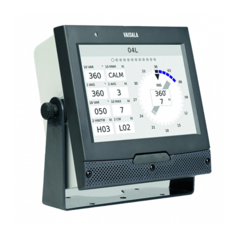 Vaisala AviMet WID511 User manual