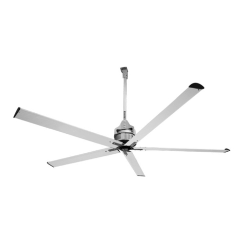 Vortice Nordik HVLS Super Blade Series User manual
