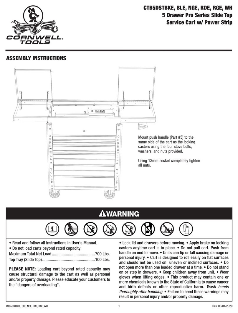 Cornwell Tools Pro Series User manual