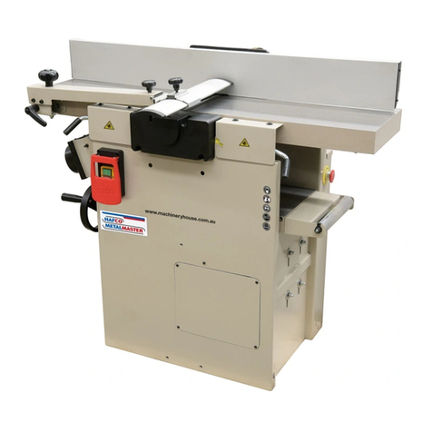 Hafco Woodmaster PT-254S Reference guide