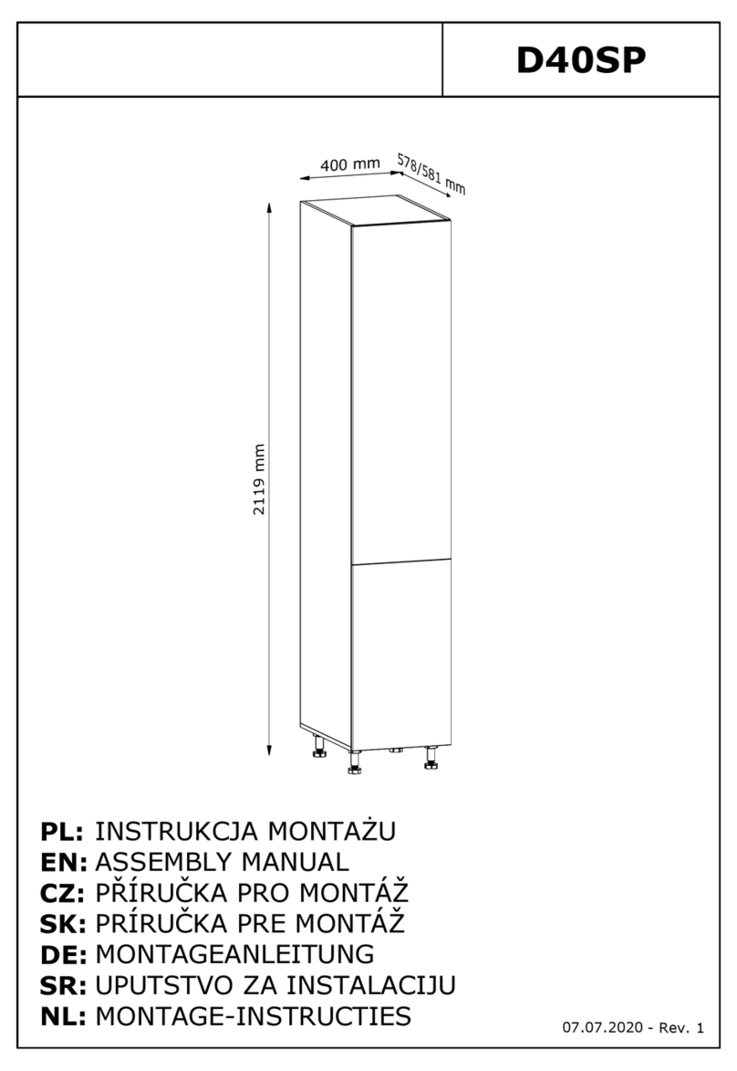 EXPEDO GLENA D40SP Assembly manual EXPEDO GLENA D40SP Assembly manual