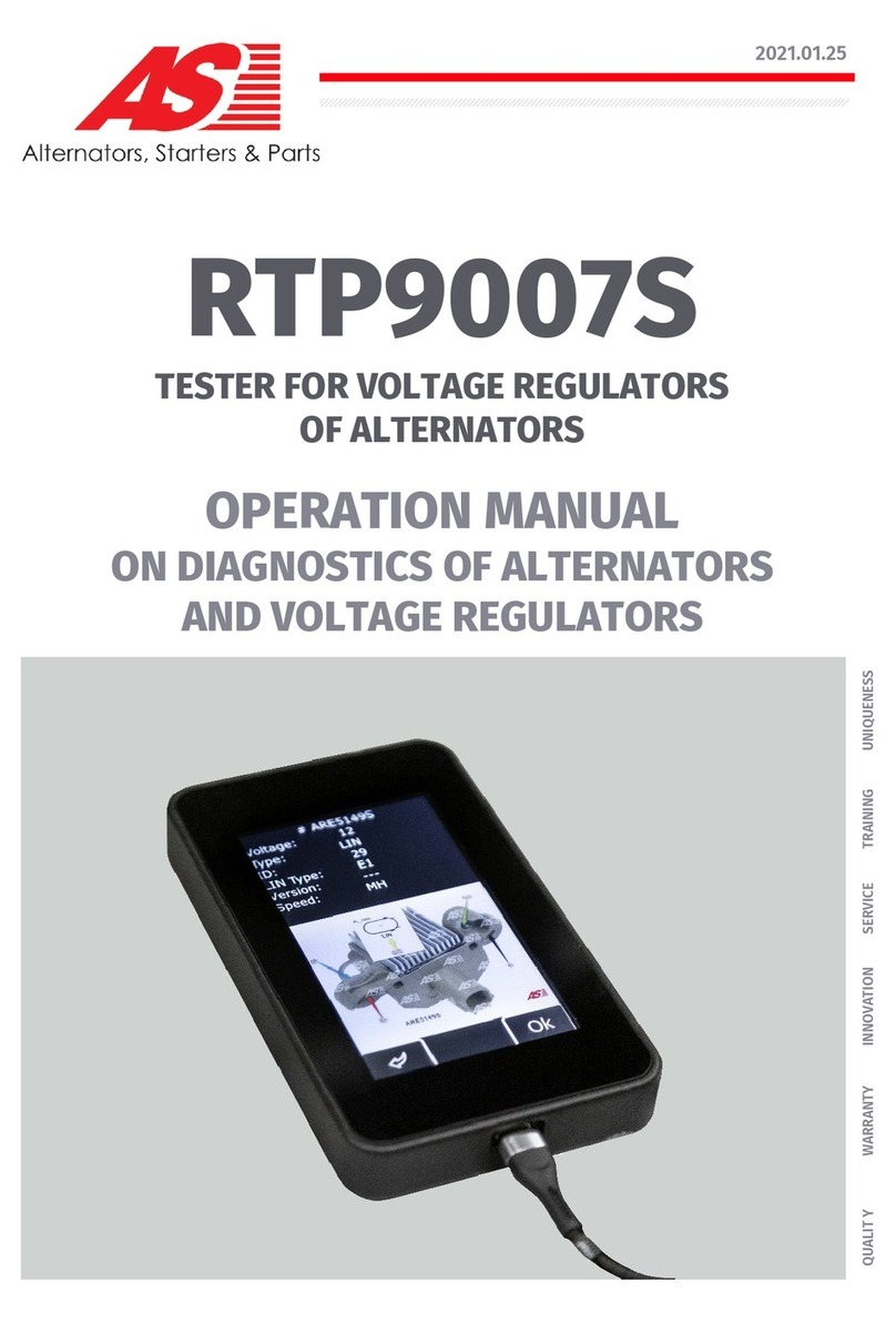 AS RTP9007S Operation manual