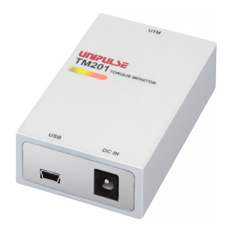 Unipulse TM201 User manual