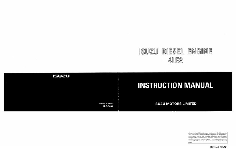 Isuzu 4LE2 User manual