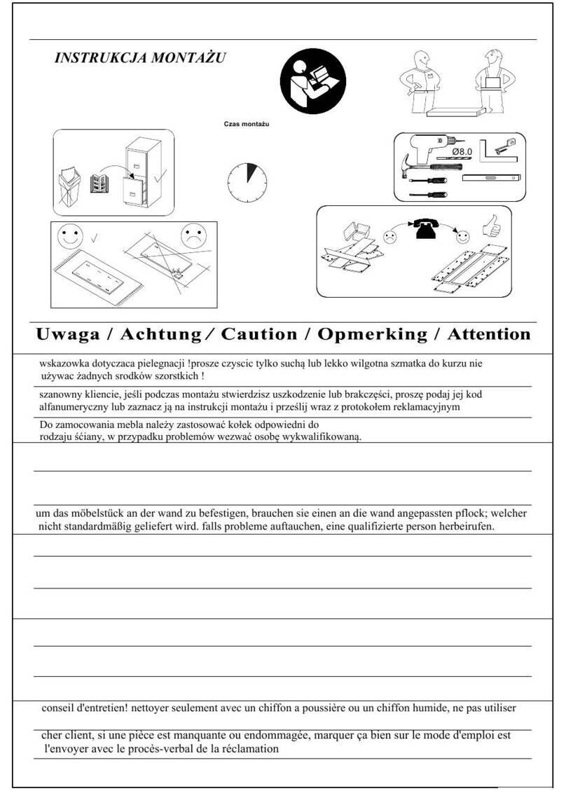 EXPEDO GIRONA 004 Assembly instructions