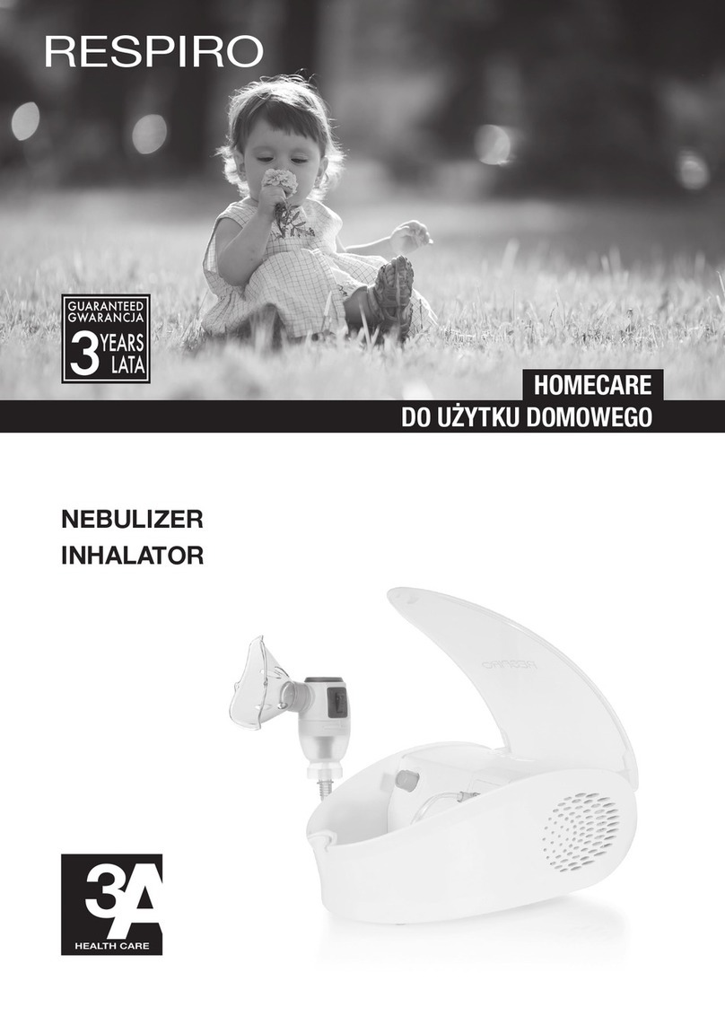 3A HEALTH CARE RESPIRO manual