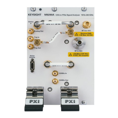 Keysight M9290A User manual Keysight M9290A User manual