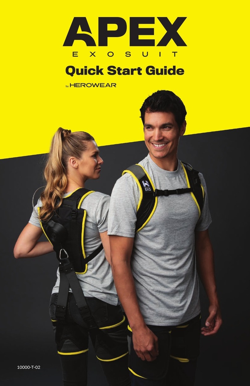 Herowear Apex Exosuit quick start guide
