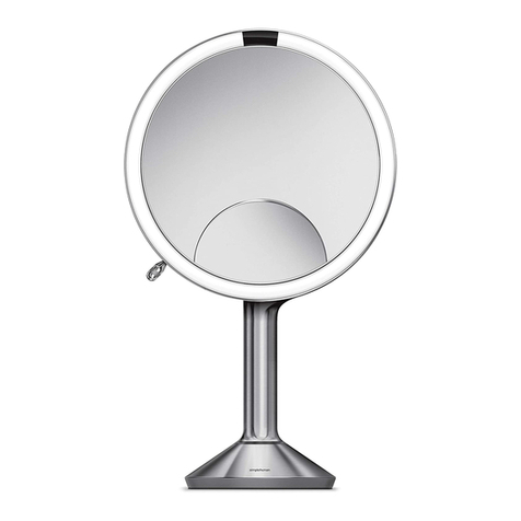 simplehuman TRIO MAX instructions