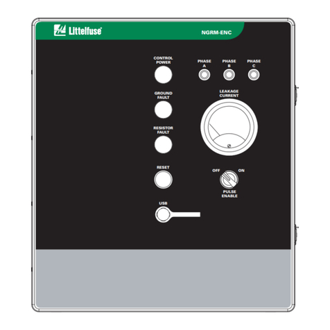 Littelfuse Startco NGRM-ENC User manual