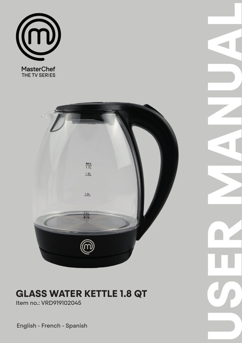 MasterChef VRD919102045 user manual
