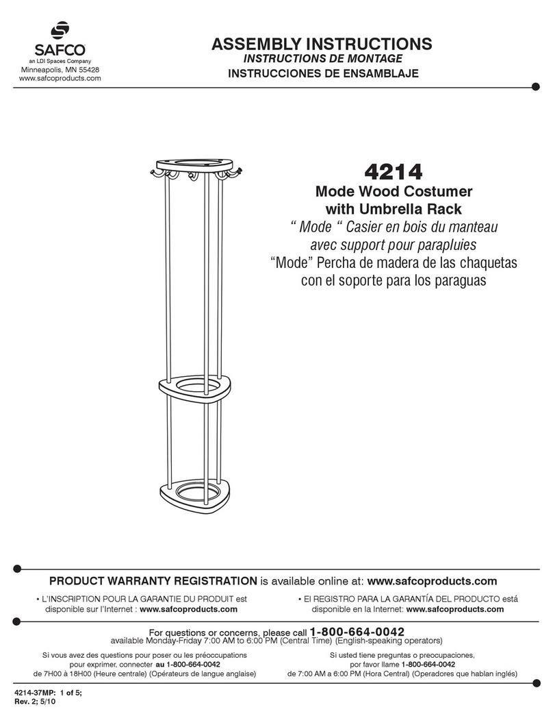 LDI Spaces Safco 4214 User manual