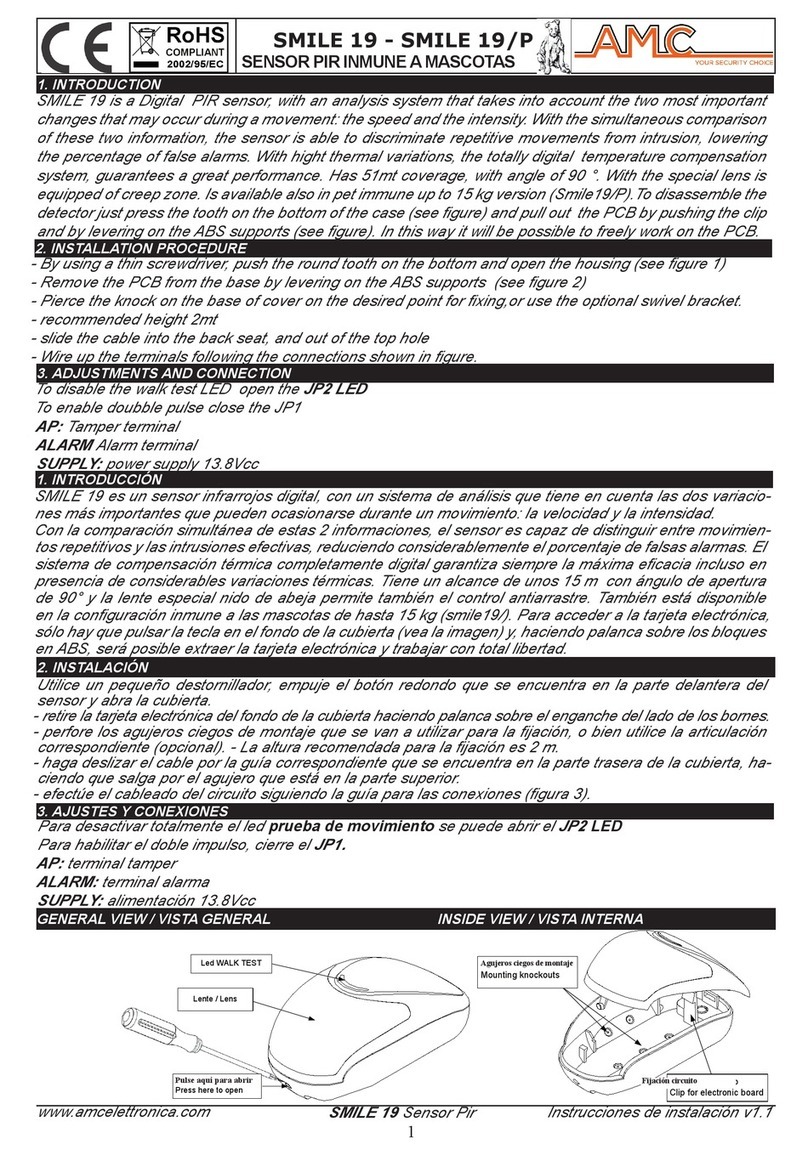 AMC SMILE 19 User manual