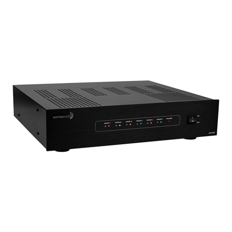 DaytonAudio DAX88 user manual