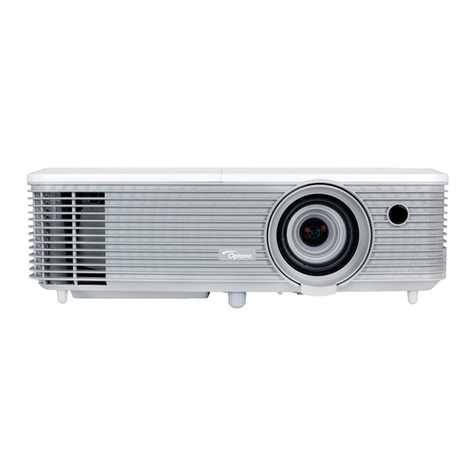 Optoma E400 User manual
