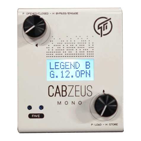 GFI System CABZEUS MONO quick start guide