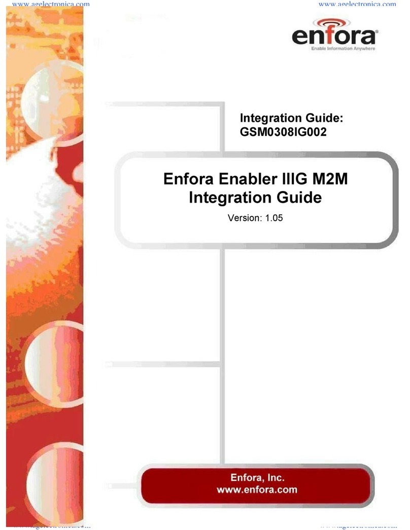 Enfora Enabler IIIG M2M Integration guide