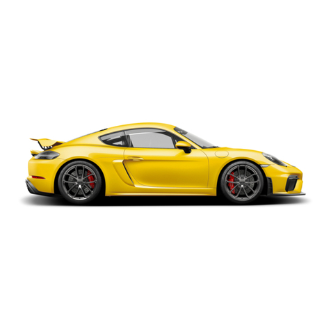 Porsche cayman gt4 owner's manual