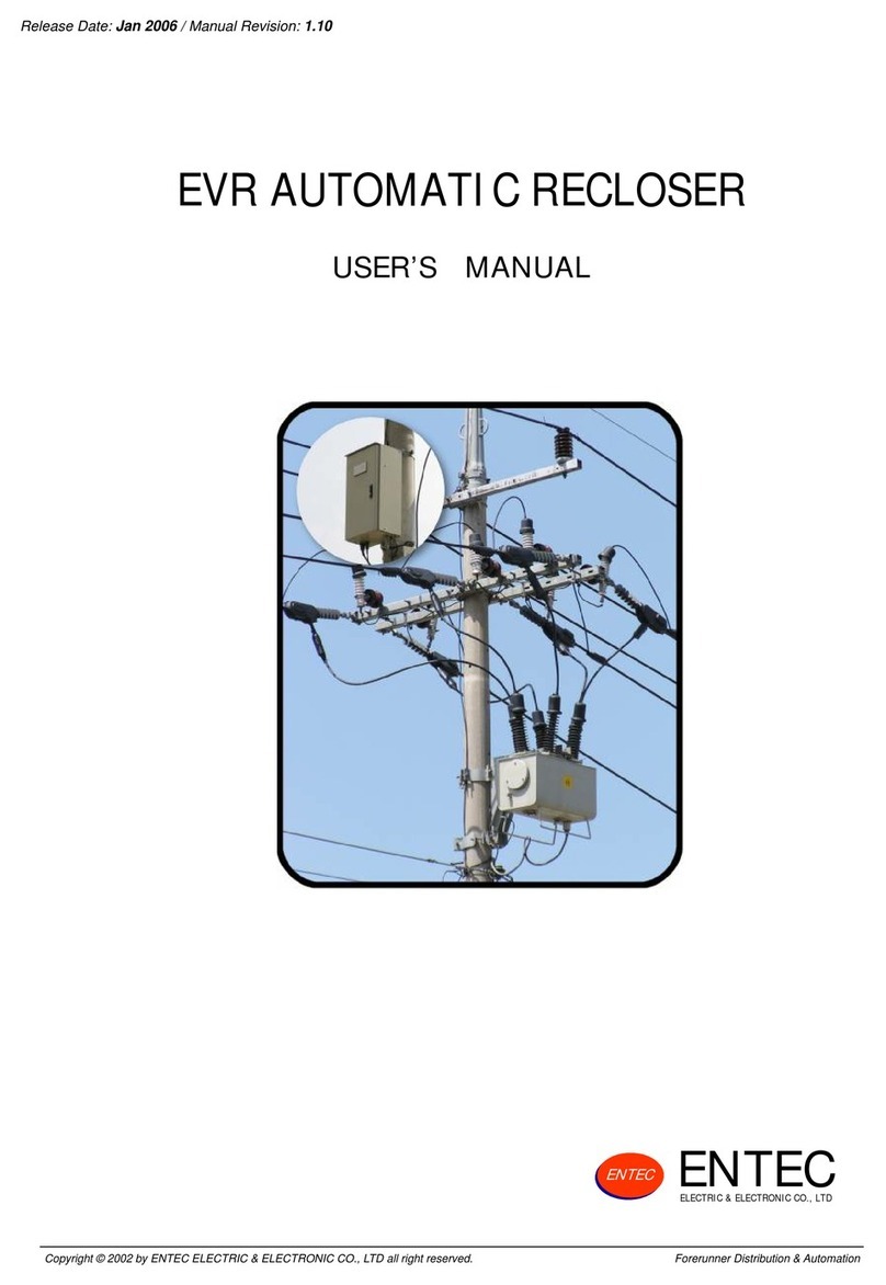 Entec EVR User manual