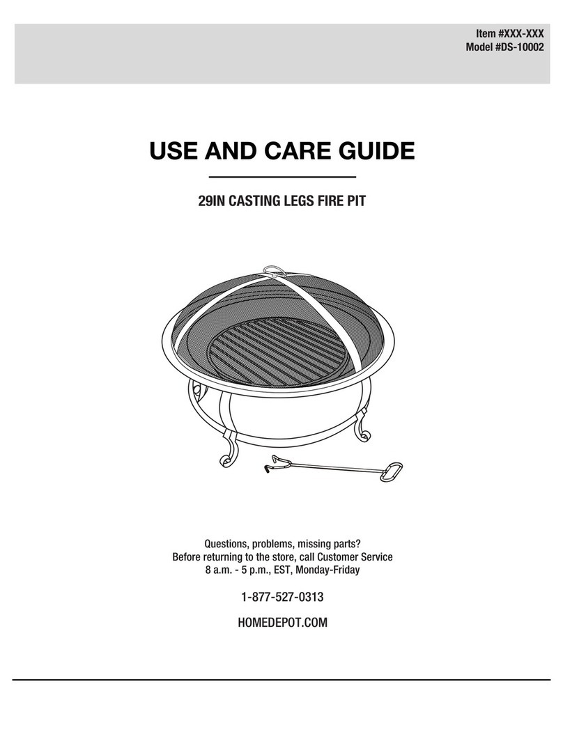 HOMEDEPOT DS-10002 Use and care guide