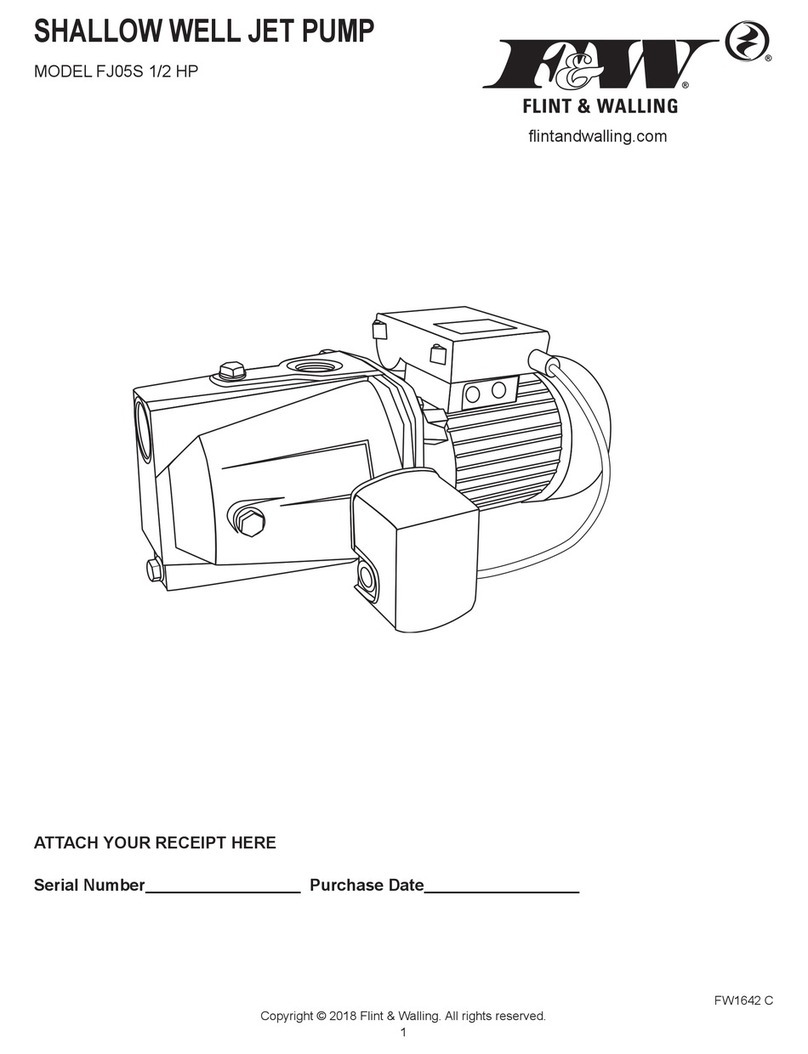 Flint & Walling FJ05S quick start guide