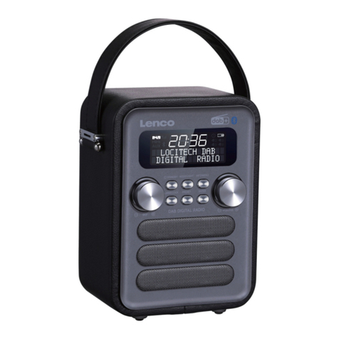 LENCO PDR-051 User manual LENCO PDR-051 User manual