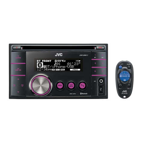 JVC KW-XR811 Instruction manual