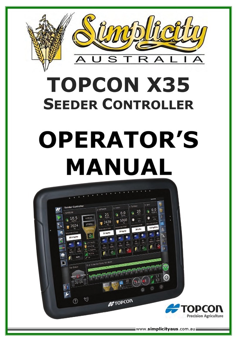 Topcon X35 User manual Topcon X35 User manual