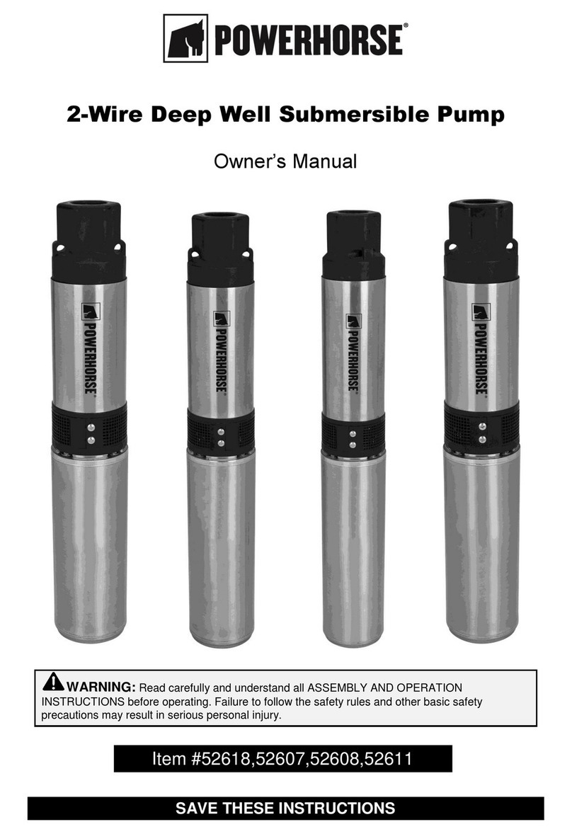 Powerhorse 52618 owner's manual