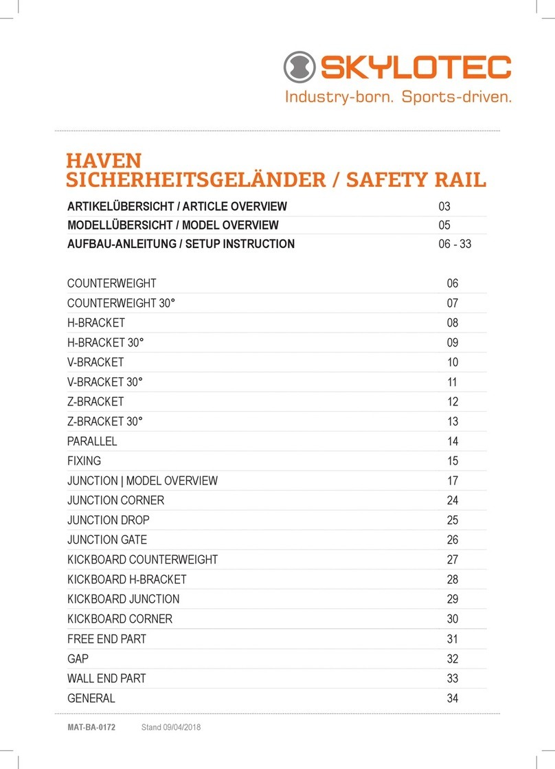 SKYLOTEC COUNTERWEIGHT manual