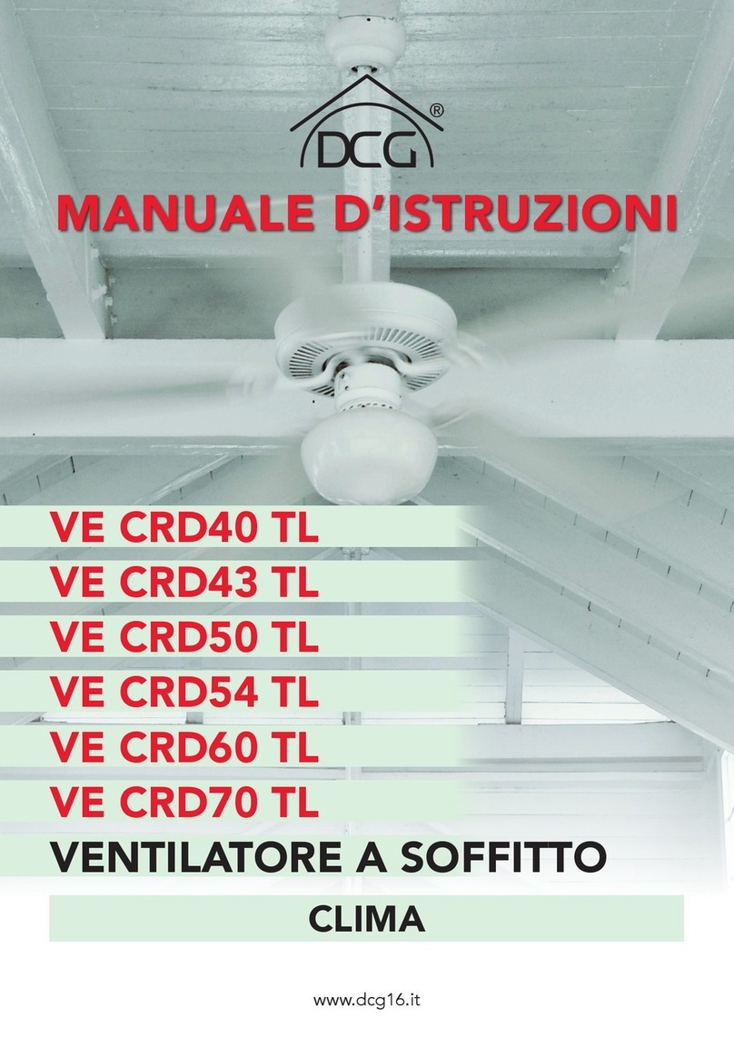 DCG VE CRD40 TL User manual