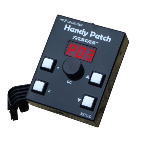 Telonics Handy Patch MC100 user manual