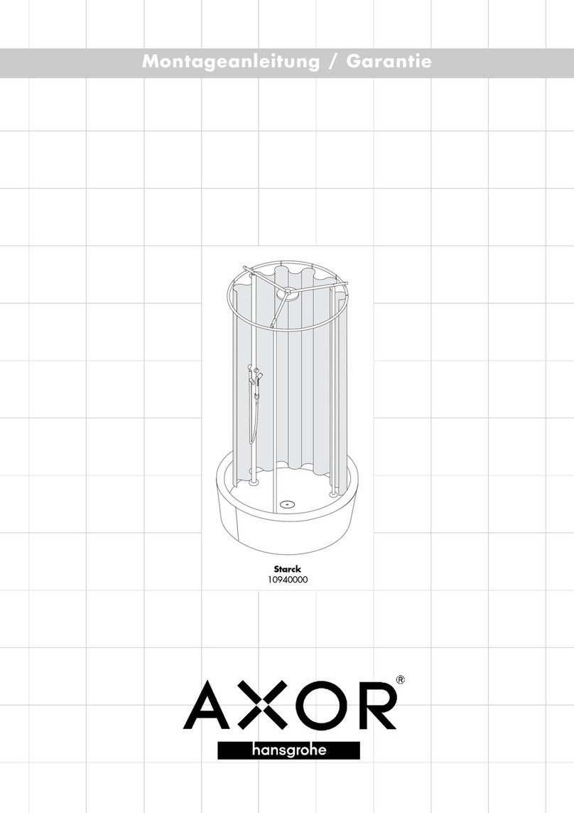 Hans Grohe AXOR Starck 10940000 User manual Hans Grohe AXOR Starck 10940000 User manual