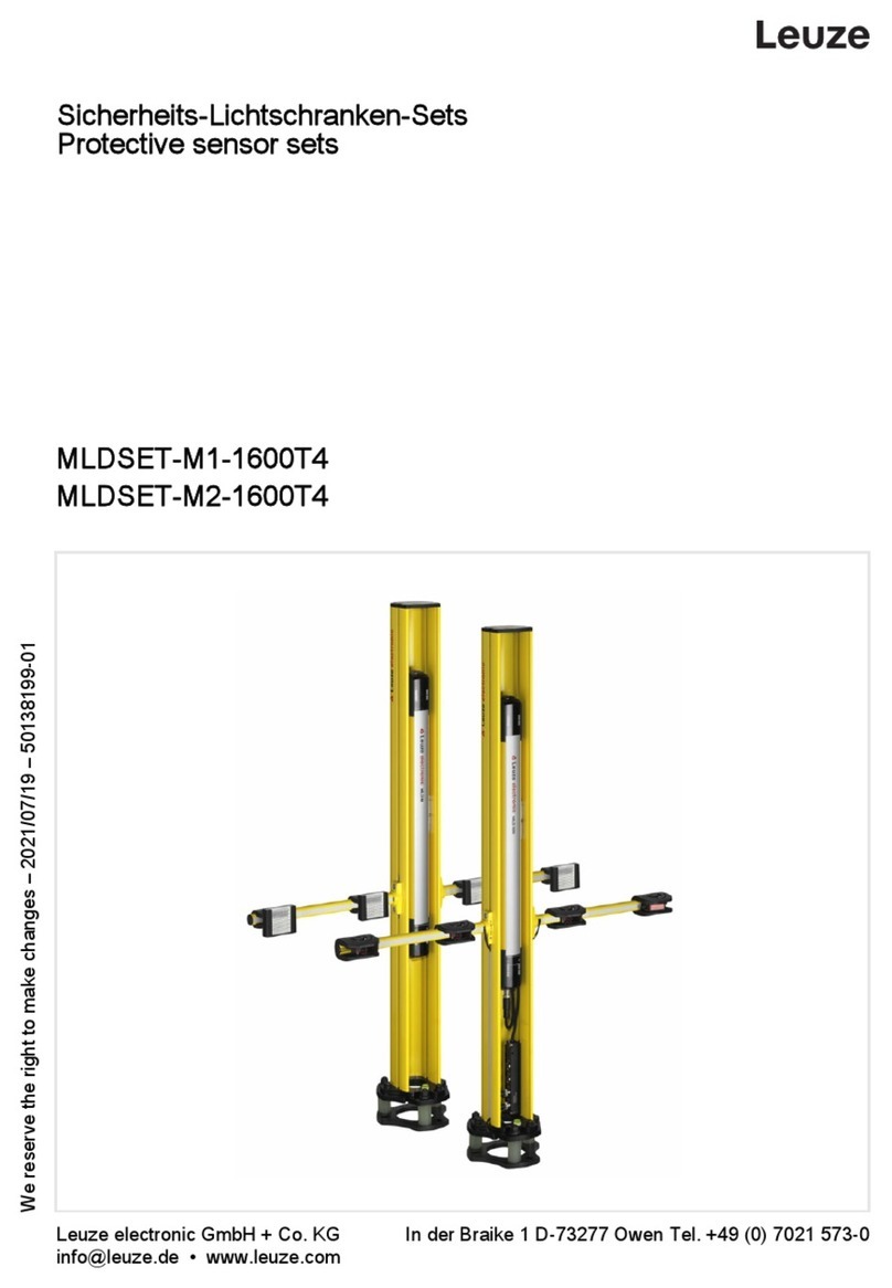 Leuze MLDSET-M1-1600T4 manual