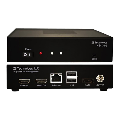 Z3 Technology Z3-HE4K-01 User instructions